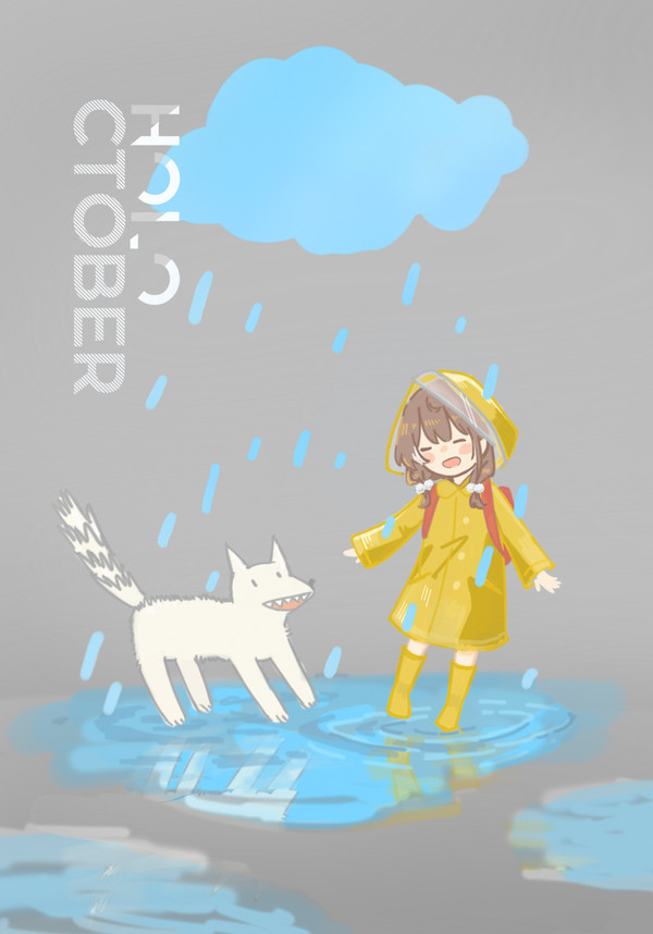 Raincoat mumei & animal