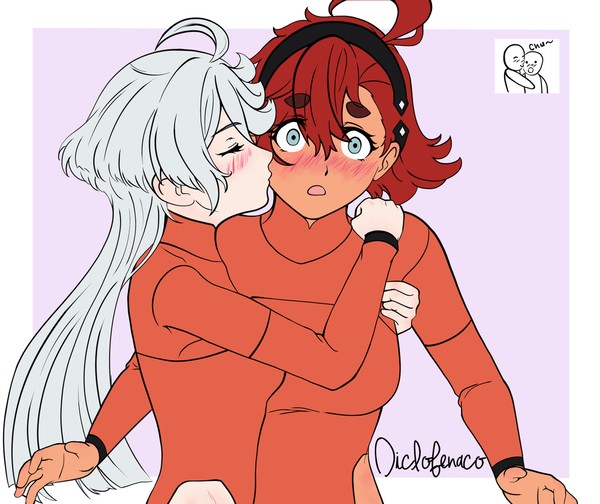 キスする