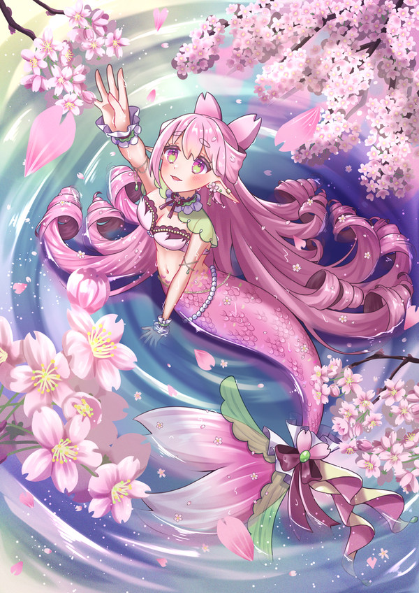 桜の人魚