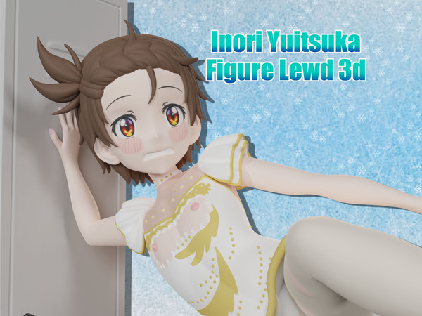 Inori Yuitsuka lewd figure 3d