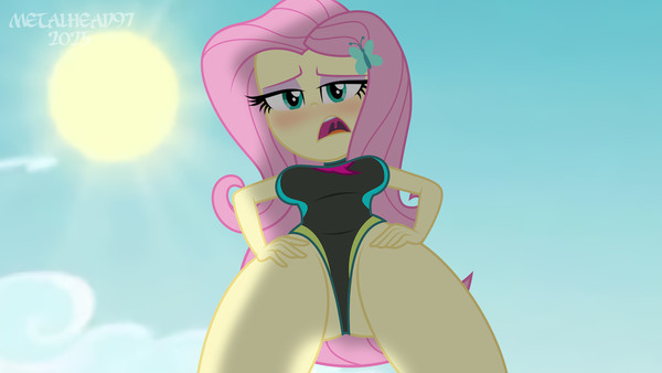 EG Fluttershy Swimsuit Low POV
