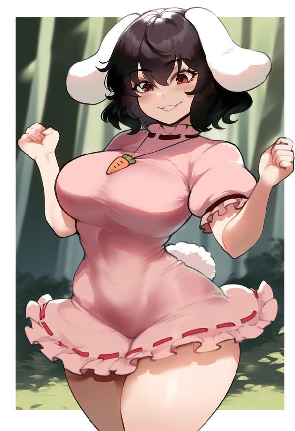Tewi Inaba PAWG x BBC (Request)