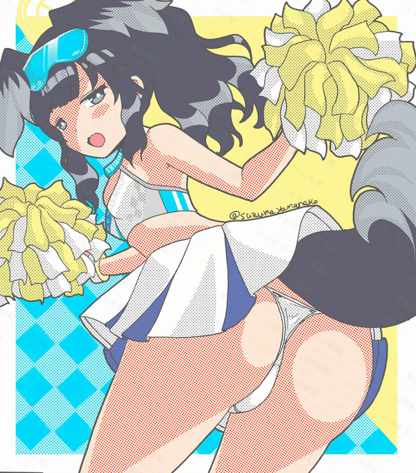 応援してくれるヒビキちゃん