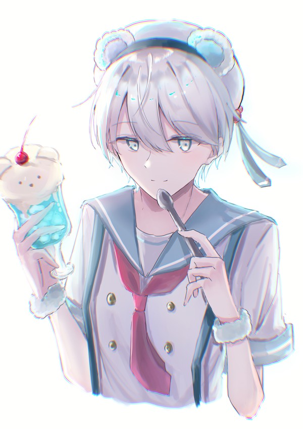 白くまクリームソーダ