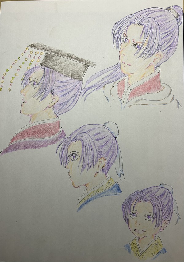 薬屋のひとりごと 手書きｲﾗｽﾄ③