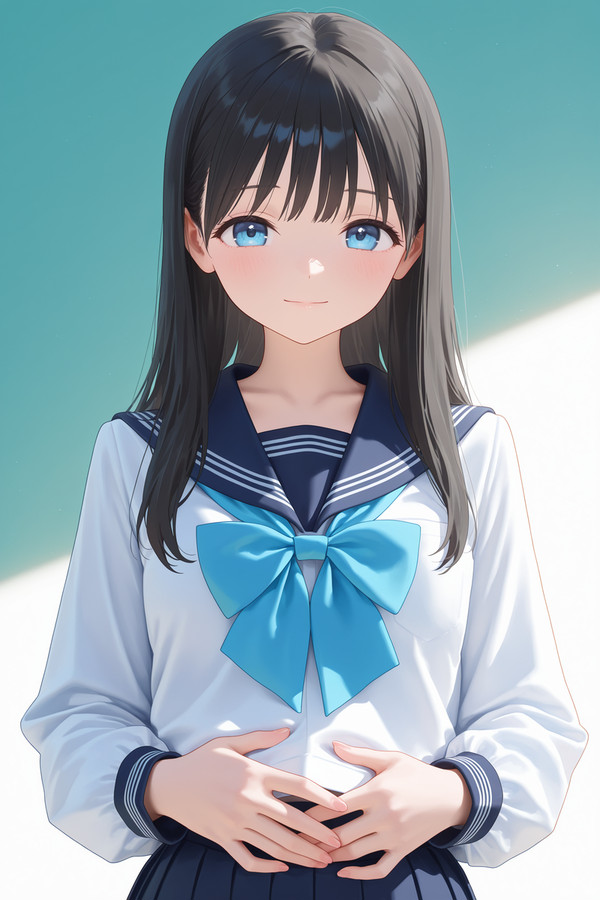 明日ちゃんのセーラー服 明日小路