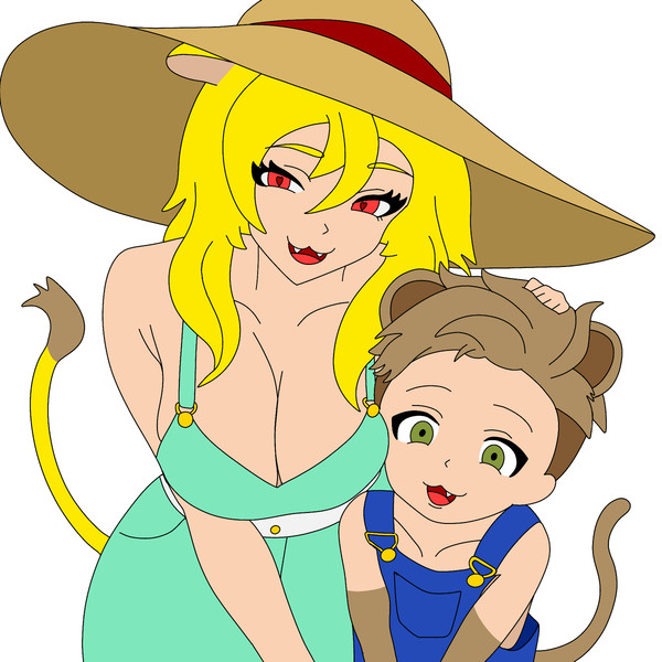 Princess and Weo springtime