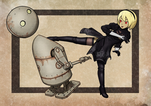 GRAVITY DAZE キトゥン 2Bコスチューム