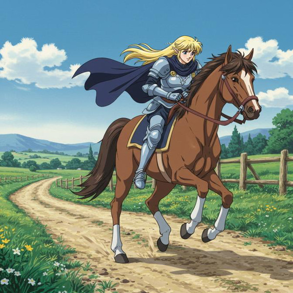 Travelling by horse