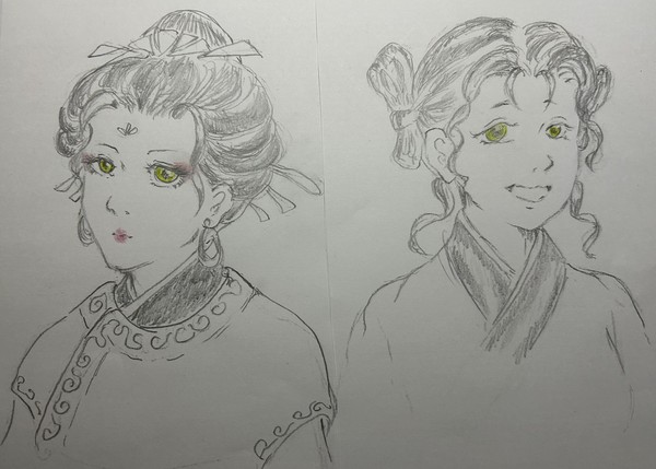 薬屋のひとりごと 手書きｲﾗｽﾄ ②