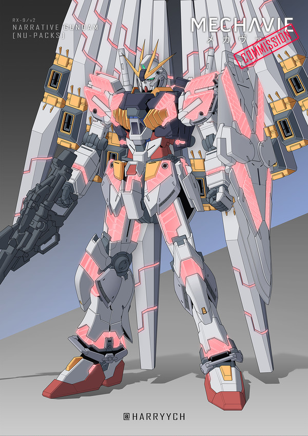 Narrative Gundam Nu-Packs