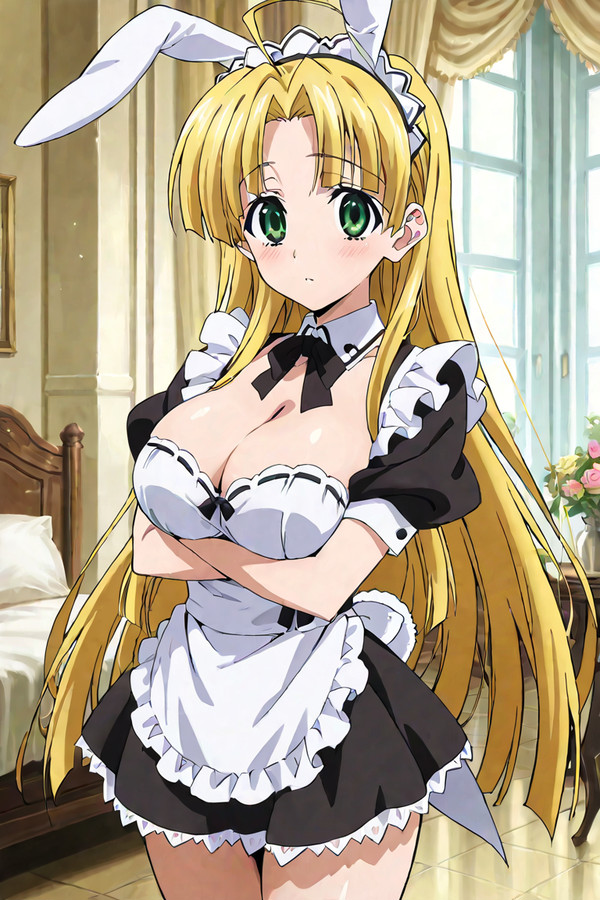A religious rabbit maid