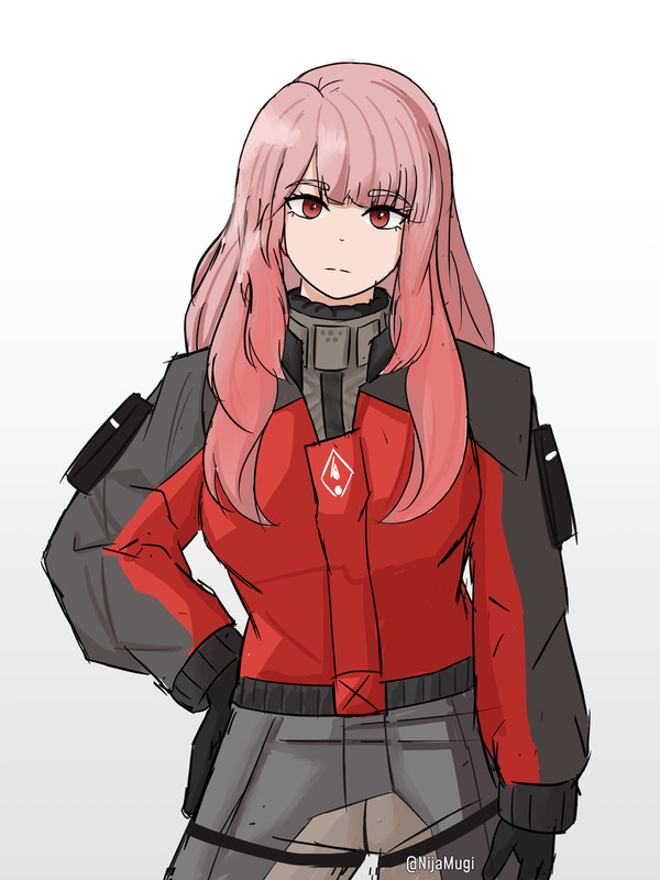 Female Shikikan with long hair
