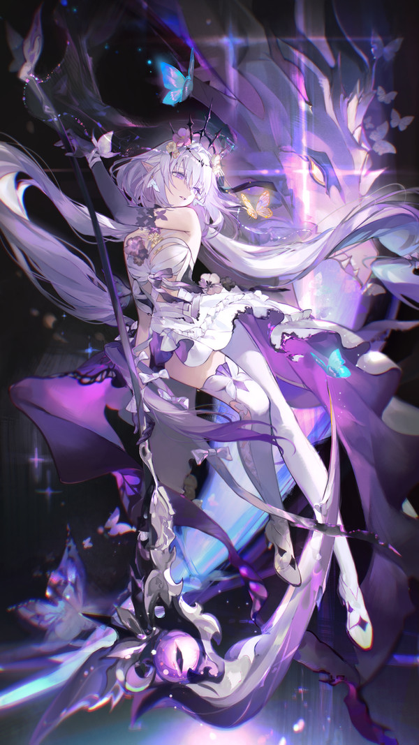 幽蝶の口付け