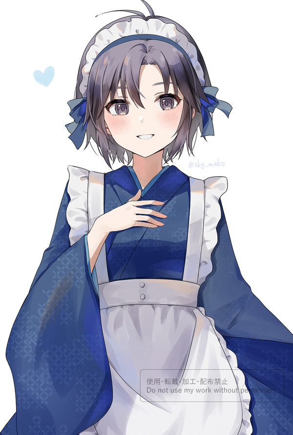 和風メイドまこ - 1/1
