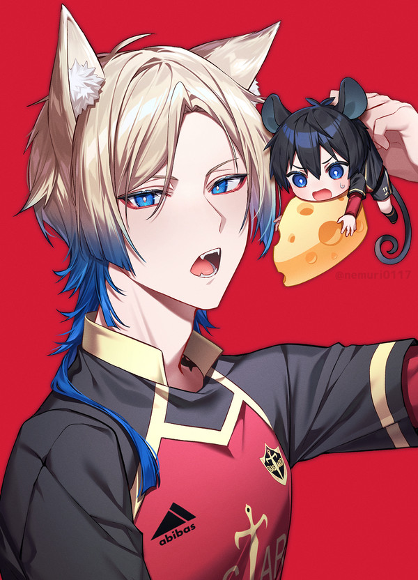 【kiis】猫カイザーと食べ頃世一くん