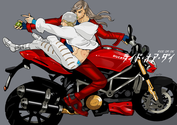二次創作マンガ「Ride Or Die」