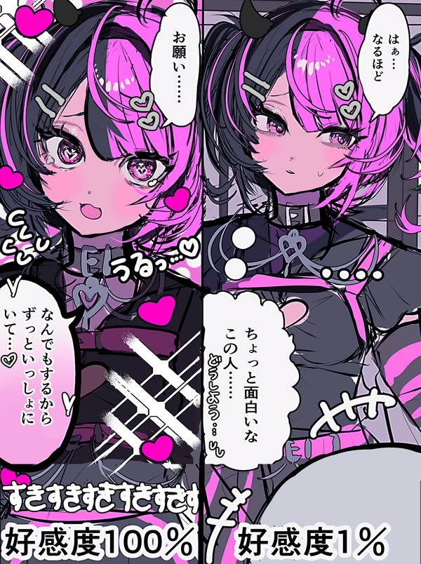 愛が重すぎる彼女ちゃんができるまで♡ - 1/1