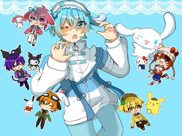 ️🩵 🐐くん