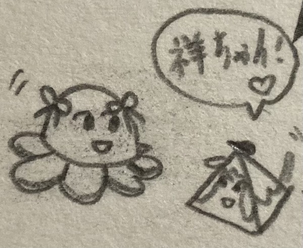 隨手畫了一下初祥(?