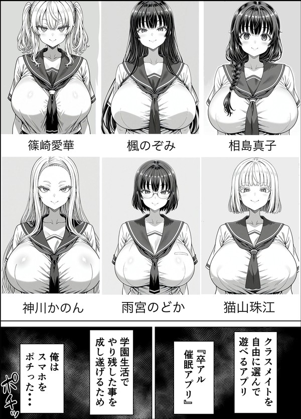 卒アル催眠アプリ クラスメイトを支配できる卒業アルバム