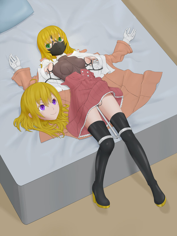 起き上がれない少女