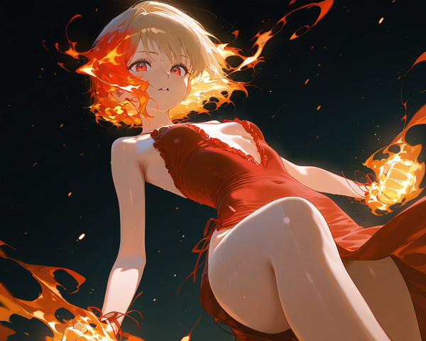 Flaming Cutie ♥