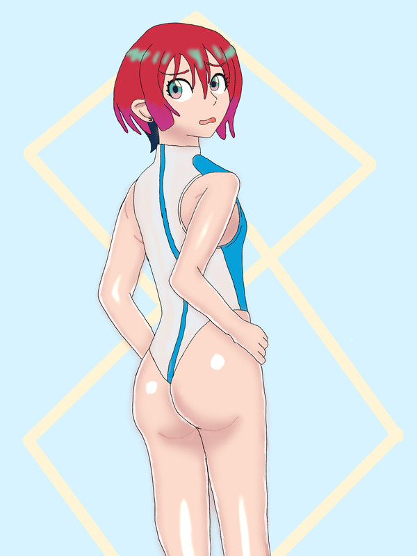競泳水着マチュ