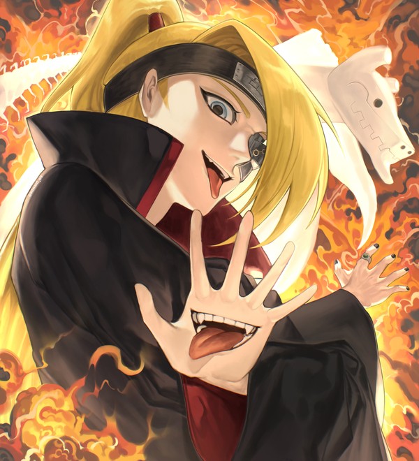 Deidara from Akatsuki