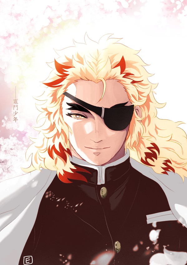 炭治郎を迎えに来た煉獄さん(仮)