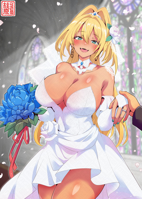 【NIKKE】ハッピーウェディング❤純白ドレスなルピー【合同誌】