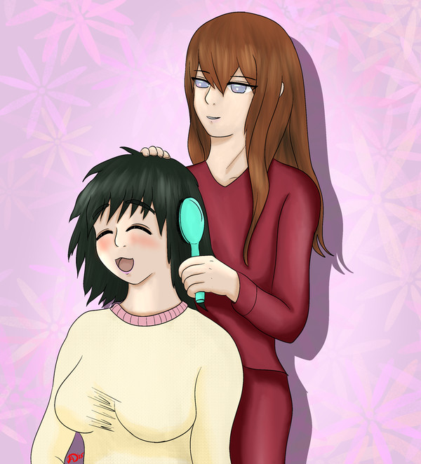 まゆりとクリス