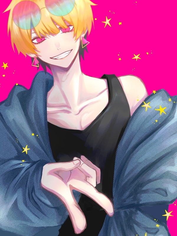金髪男子