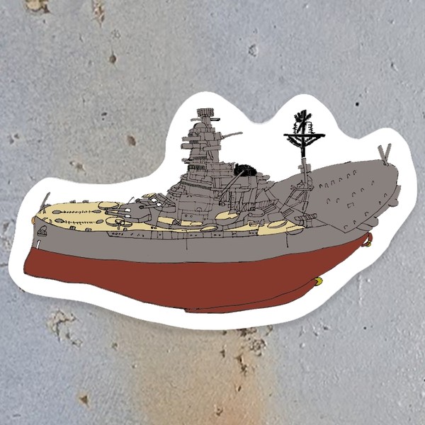 航空戦艦　伊勢　シール風