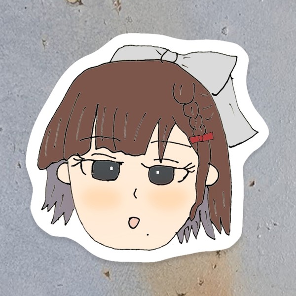 朝日　艦これ　シール風