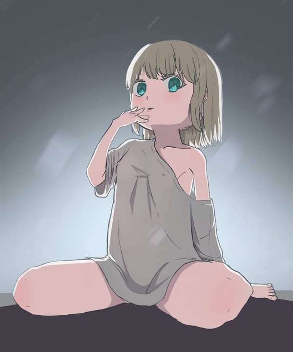 少女 舊圖重繪