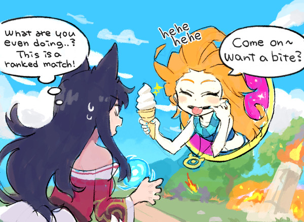 Zoe vs Ahri
