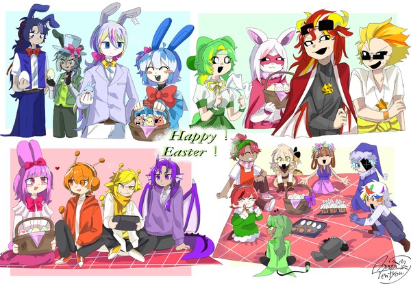 イースターイラスト(多版権)