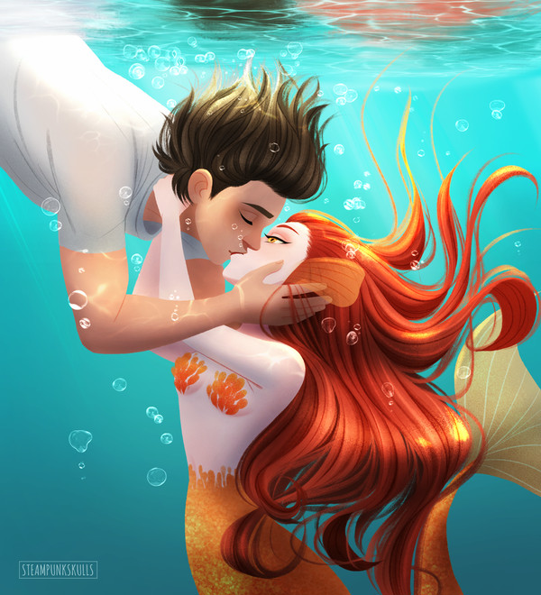 Sinking under