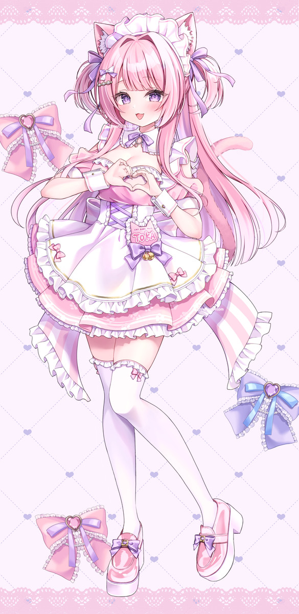 看板娘トウカちゃんの立ち絵🎀 - 1/1