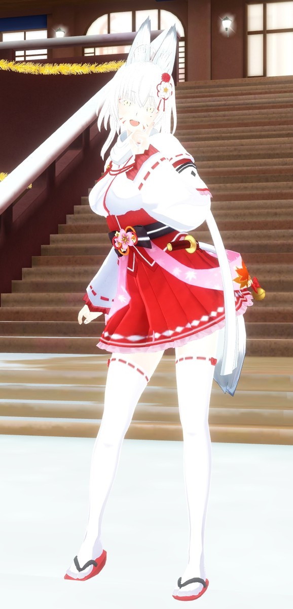 ショートヘアー稲荷神🦊