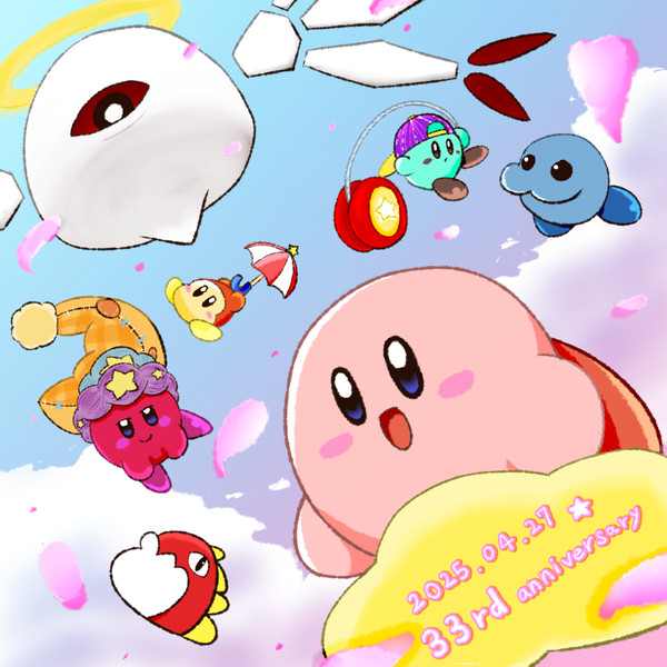 【33周年】春の桜と祝福を