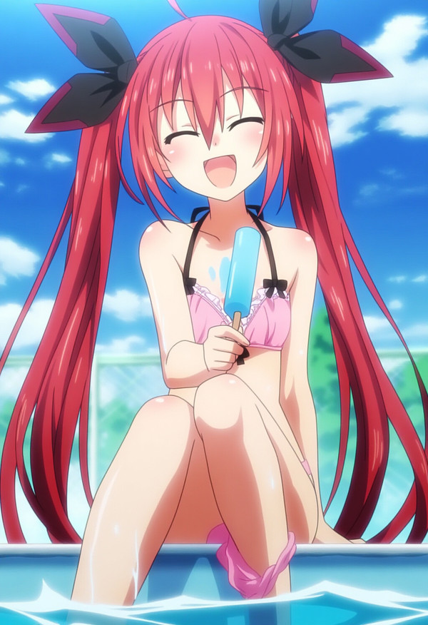 五河琴里 pool ice cream !