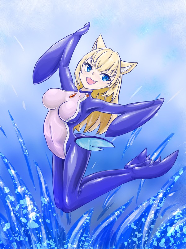 星鈴せいらさんにマユラ君スウツ