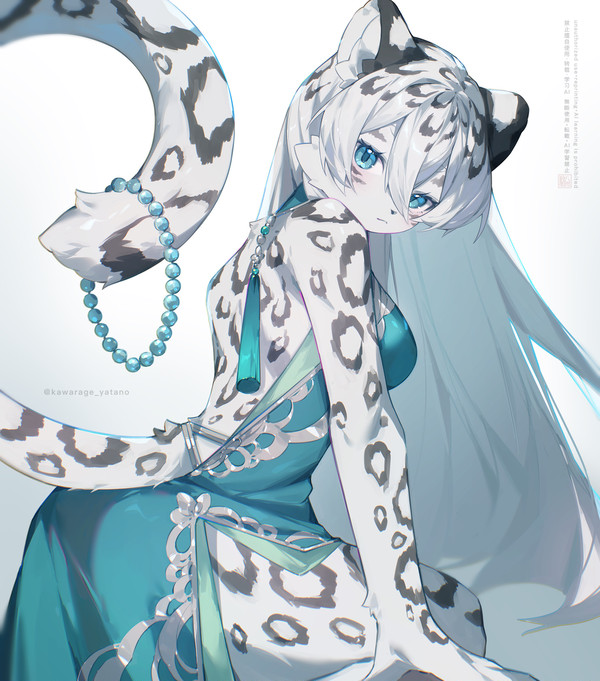 雪豹ちゃん