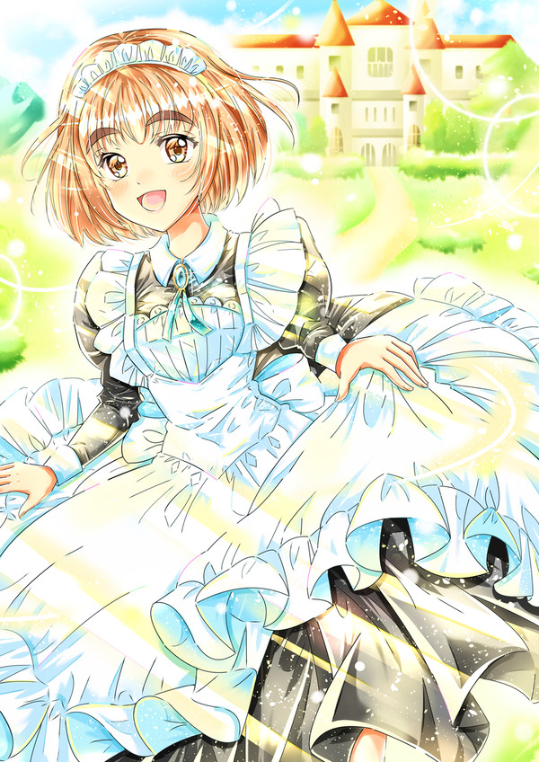 pixivリクエスト「本国の侍女」城