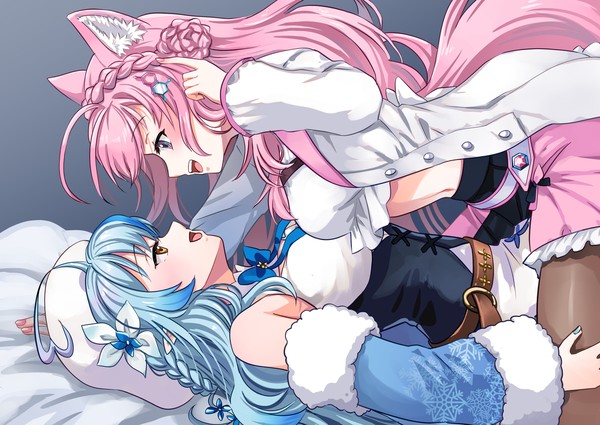 【ホロライブ】　ラミィちゃん＆こよりちゃん