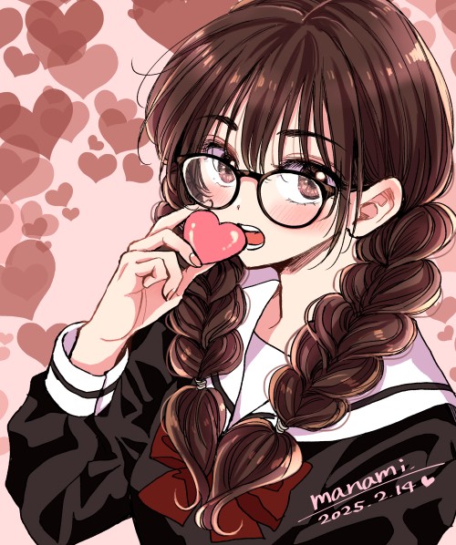 今年のバレンタイン絵