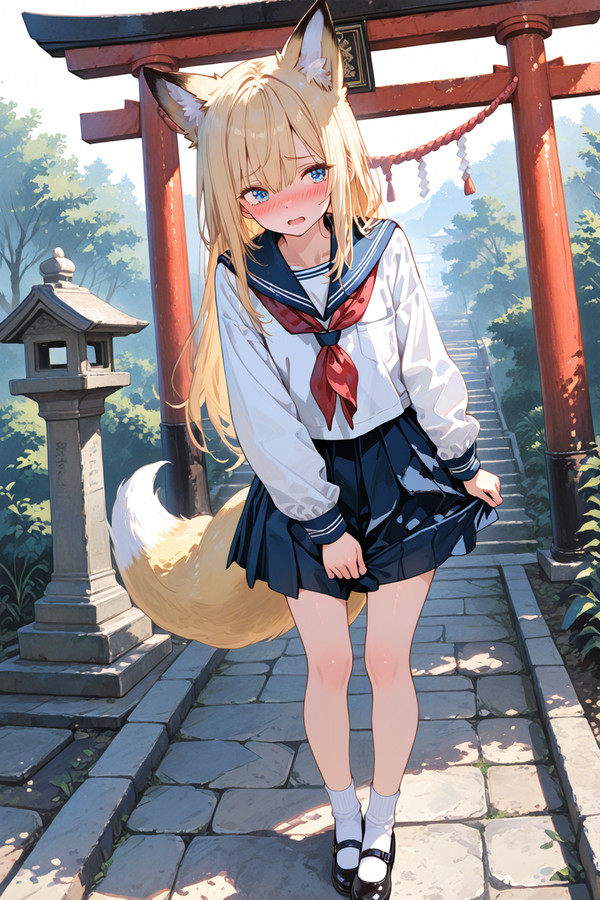 小説「賽銭泥棒」の挿絵