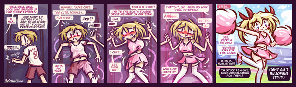 Cheerleader by Choice (Cheer TG)